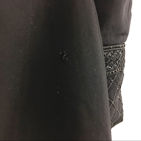 St. John | Black Wool Long Blazer | 12 - Picture 5 of 5